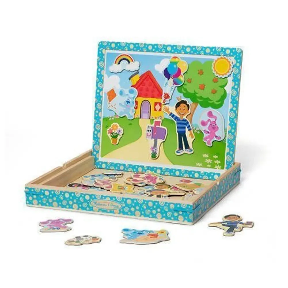Melissa‎ & Doug Blue's Clues & You! Wooden Magnetic Picture Game (48 Pieces)